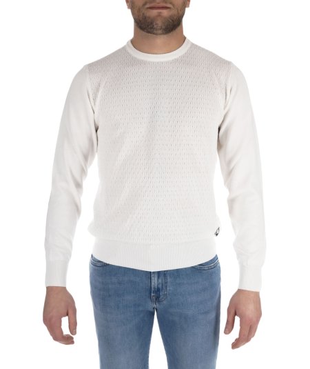 Cotton crewneck sweater - Duepistudio ***** Abbigliamento, Accessori e Calzature | Uomo - Donna