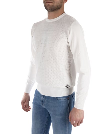 Cotton crewneck sweater