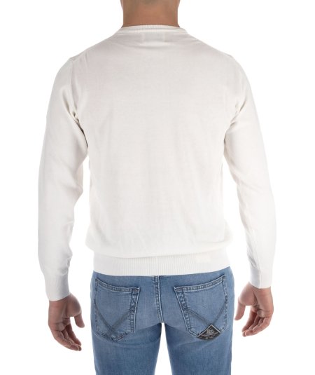 Cotton crewneck sweater