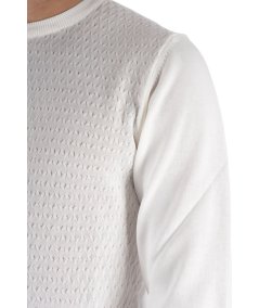 Cotton crewneck sweater