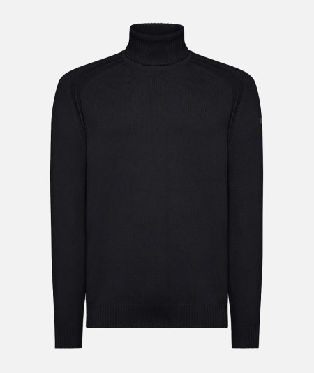 Knit Cotton Plain Turtleneck - Duepistudio ***** Abbigliamento, Accessori e Calzature | Uomo - Donna