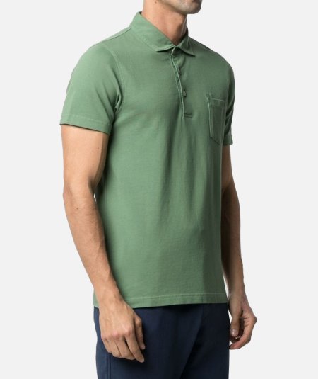 Polo Cold Dye Shirt Collar