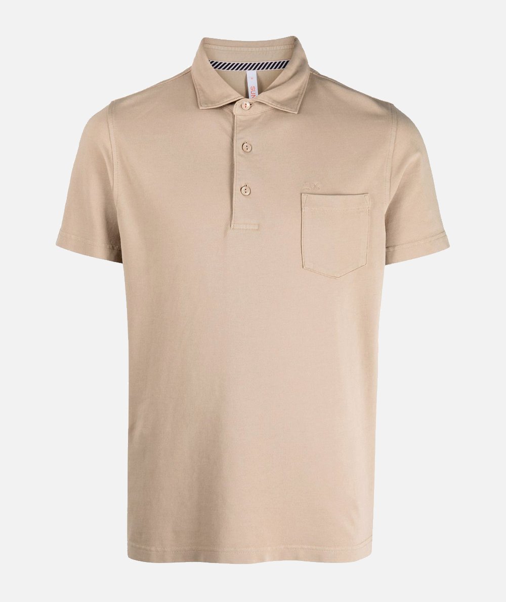 Polo Cold Dye Shirt Collar