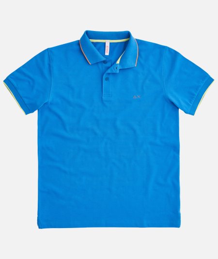 Polo Small Stripes On Collar - Duepistudio ***** Abbigliamento, Accessori e Calzature | Uomo - Donna