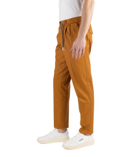 Brad trousers with pleats and drawstring