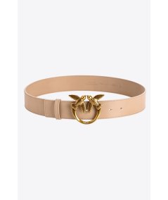 Love Birds leather belt