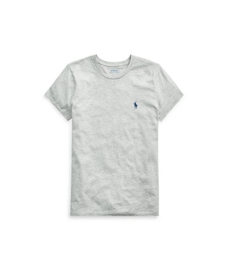 Cotton jersey crewneck T-shirt