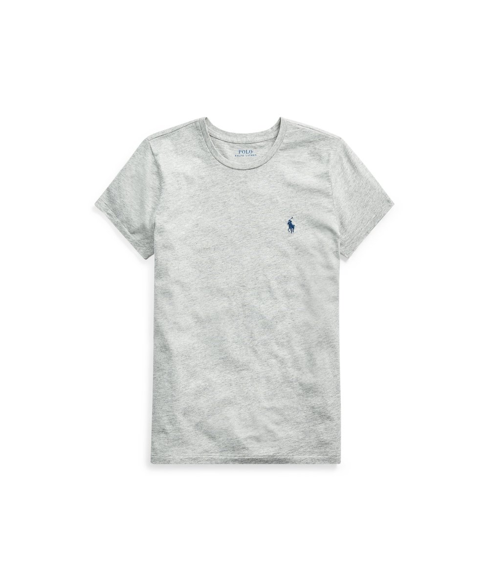 Cotton jersey crewneck T-shirt