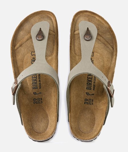 Gizeh Birko-Flor Nubuck flip flops