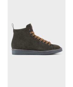 P01 ankle boot in Suede lined in Microfiber