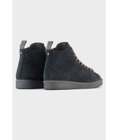 P01 ankle boot in Suede lined in Microfiber