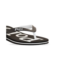 Flip flops with logo