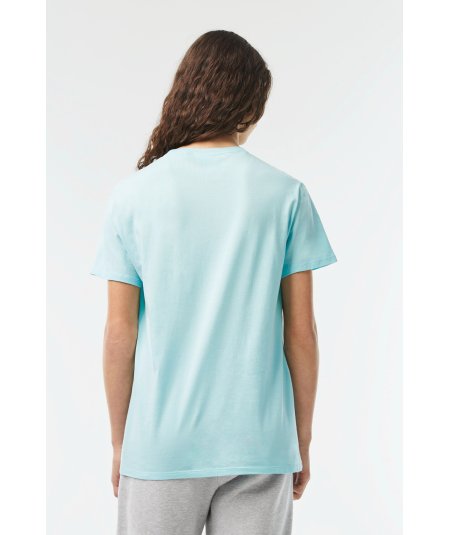 T-shirt a girocollo in jersey di cotone Pima