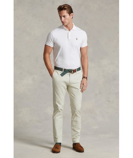 Polo in cotone Custom Slim-Fit