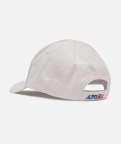 Cappello iconic logo bianco