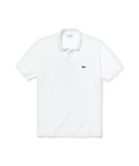 L.12.12 classic cut polo shirt in petit piqué