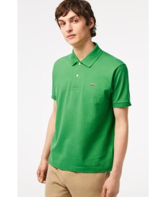 L.12.12 classic cut polo shirt in petit piqué