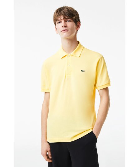 L.12.12 classic cut polo shirt in petit piqué