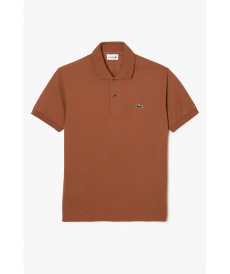 L.12.12 classic cut polo shirt in petit piqué