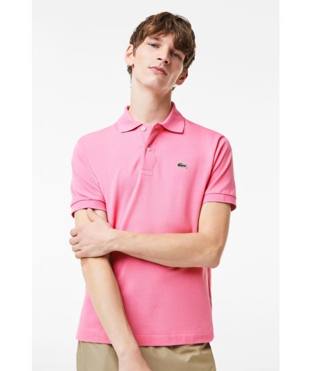 L.12.12 classic cut polo shirt in petit piqué