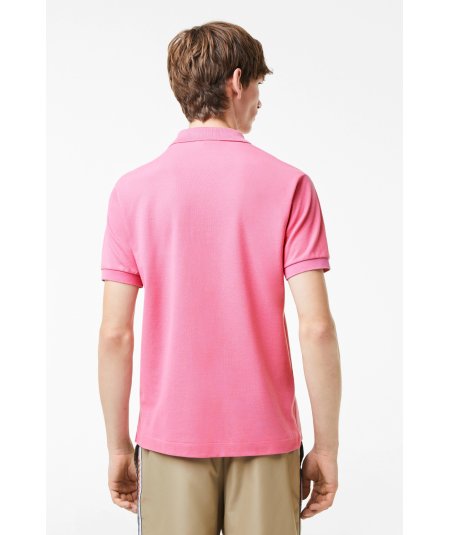 L.12.12 classic cut polo shirt in petit piqué