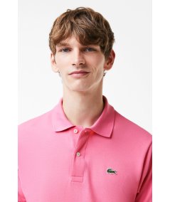 L.12.12 classic cut polo shirt in petit piqué