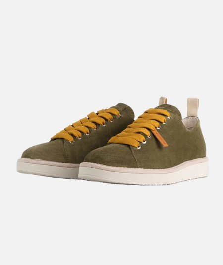 Scarpa Allacciata P01 in Suede