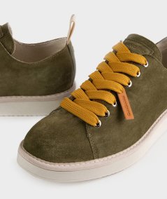 Scarpa Allacciata P01 in Suede