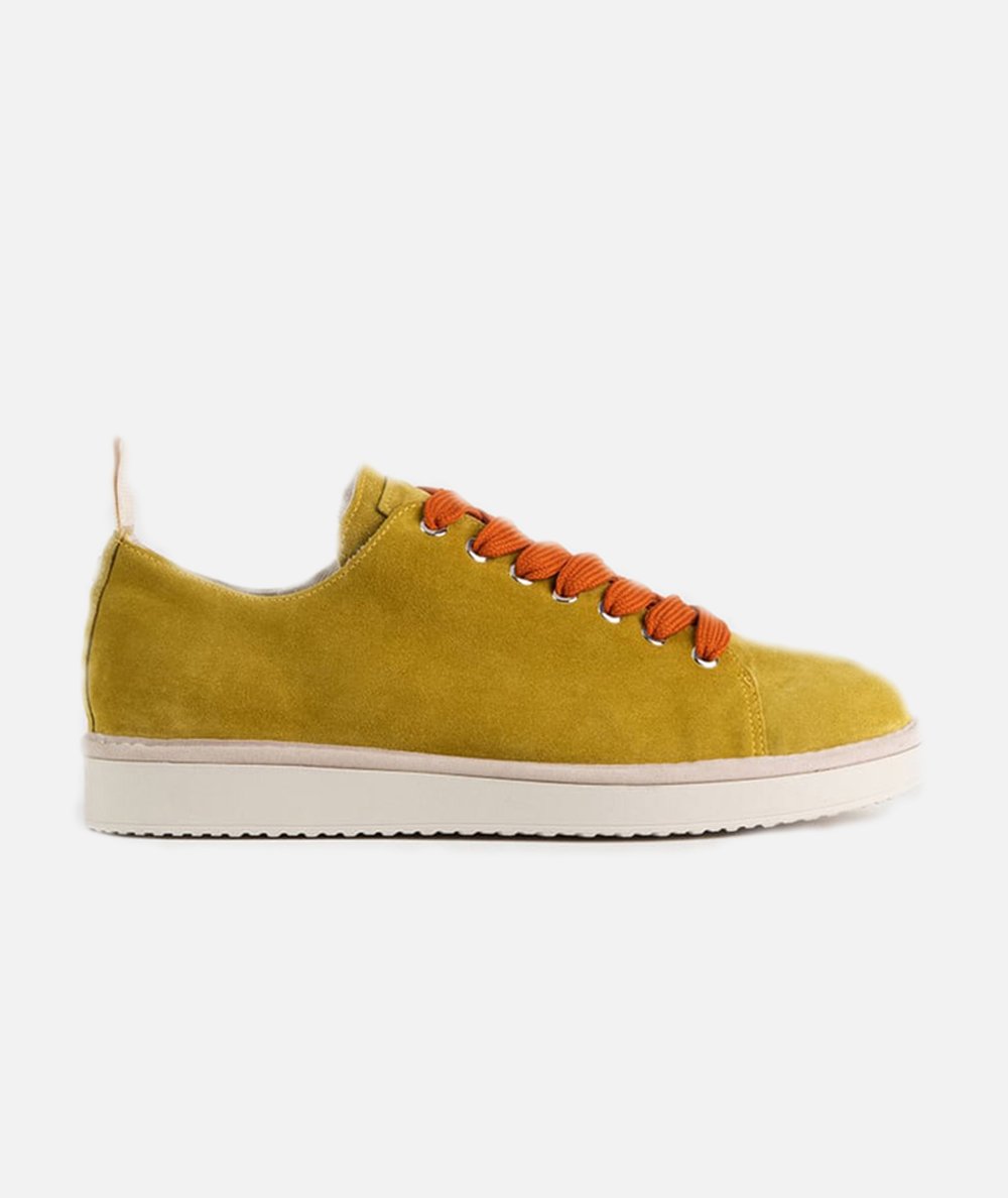 Scarpa Allacciata P01 in Suede