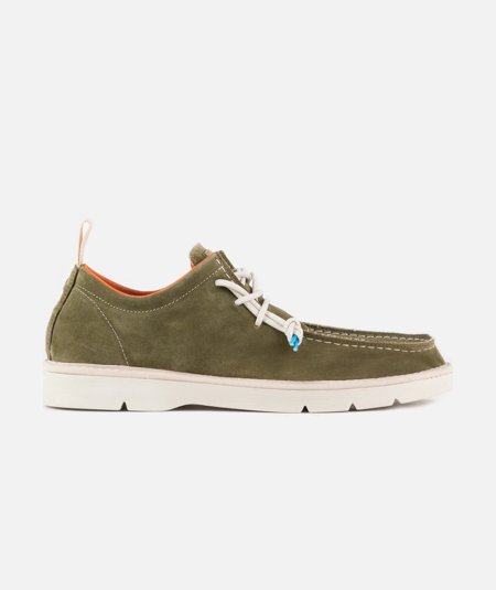 Scarpa Allacciata P19 in Suede