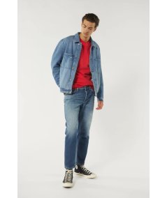 Jeans Brighton carrot in denim fisso