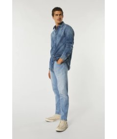 Jeans Brighton carrot in denim stretch