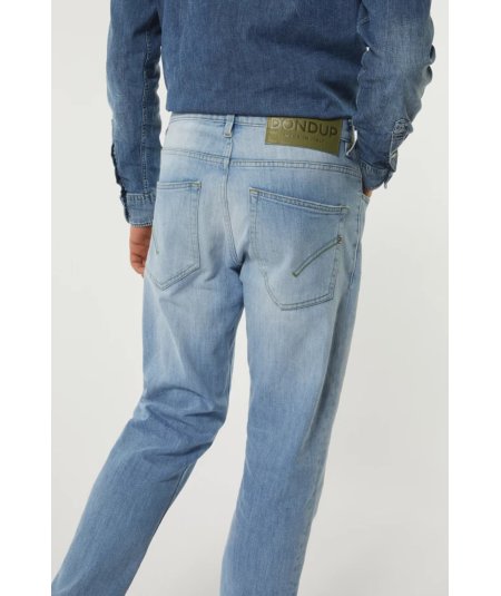 Jeans Brighton carrot in denim stretch