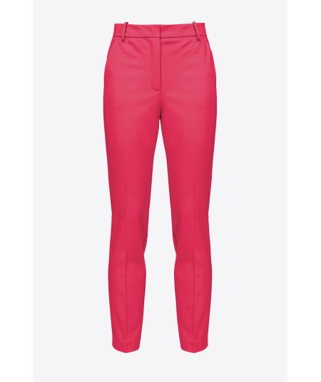 Pantaloni cigarette-fit lino stretch - BELLO - Duepistudio ***** Abbigliamento, Accessori e Calzature | Uomo - Donna