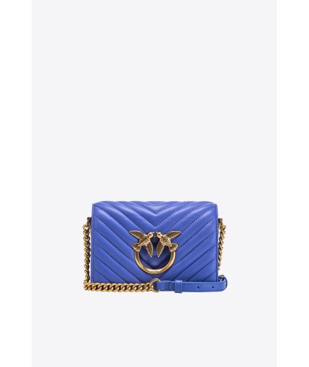 Borsa Mini Love Bag Click V Quilt