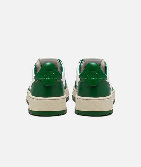 SNEAKER LEATH / LEATH - WHT / GREEN