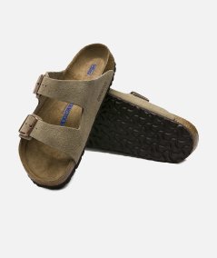 CIABATTA ARIZONA SFB TAUPE SUEDE LEATHER