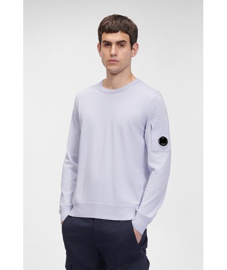 MAGLIA CREPE CREW NECK KNIT