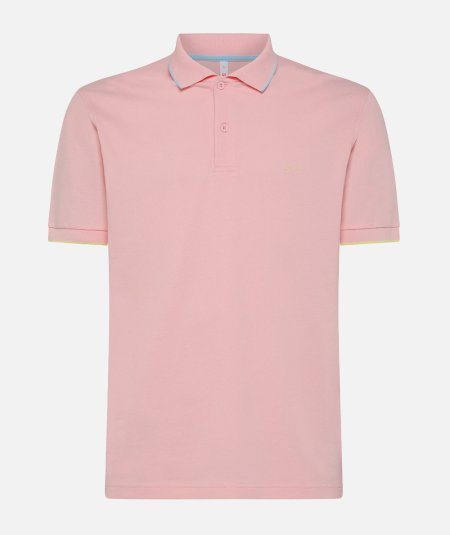 POLO SMALL STRIPE ON COLLAR EL.