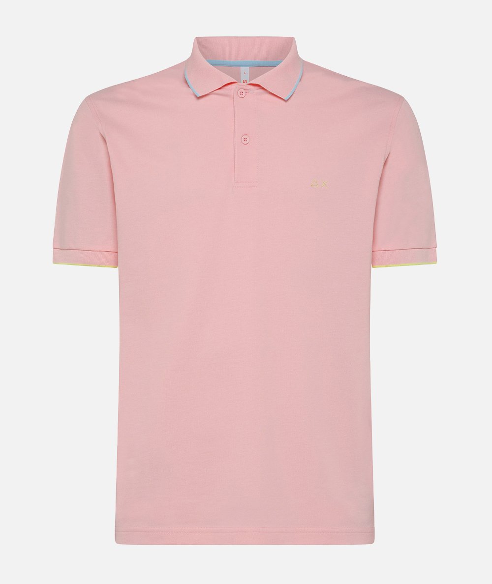 POLO SMALL STRIPE ON COLLAR EL.