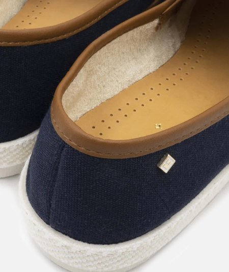 Espadrilles in cotone Oxford - Les Champs