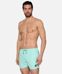 Costume da bagno boxer lucido corto