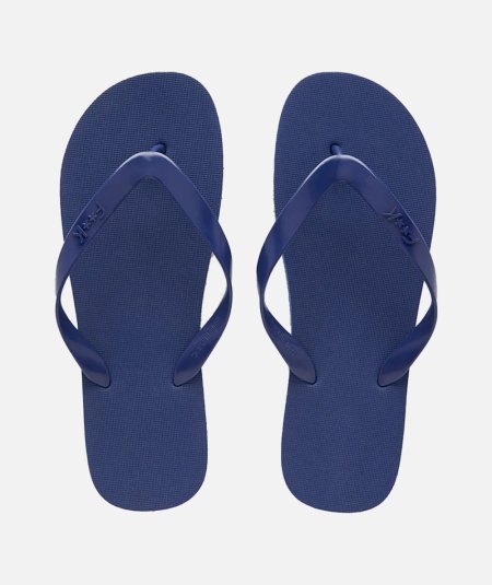 Flip flops with logo