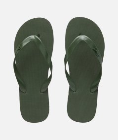 Flip flops with logo