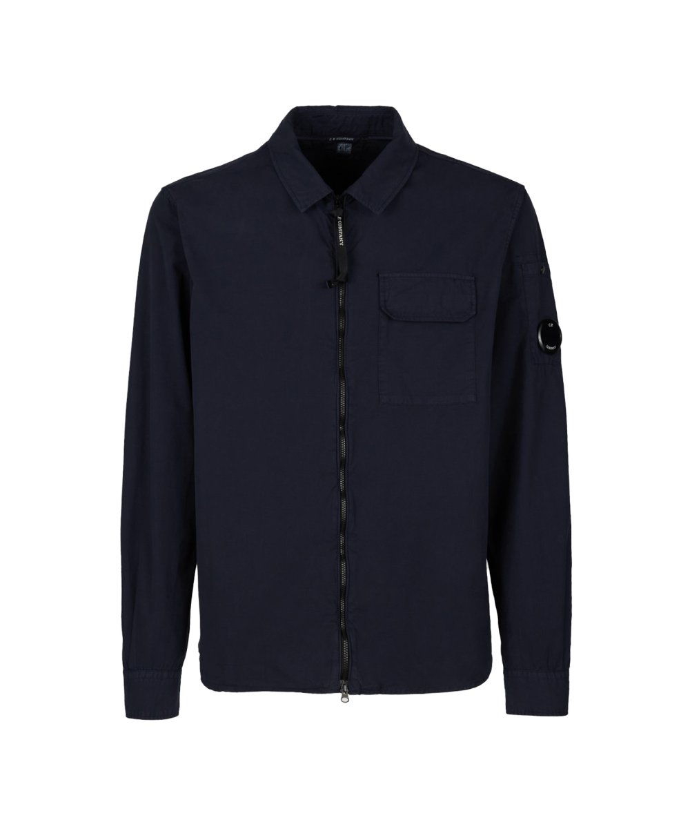 Overshirt Gabardine Zipped