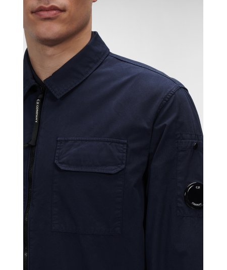 Overshirt Gabardine Zipped