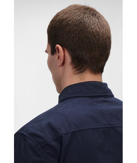 Overshirt Gabardine Zipped