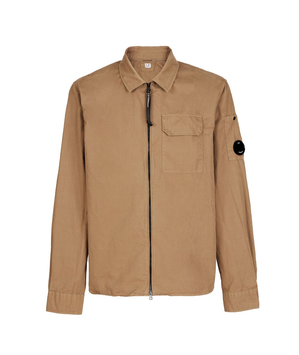 Overshirt Gabardine Zipped