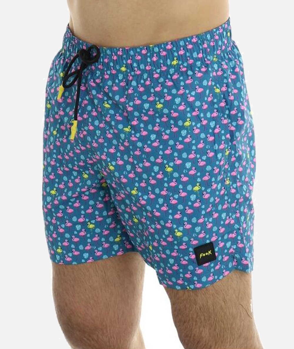 Costume da bagno boxer Mood Flamingo