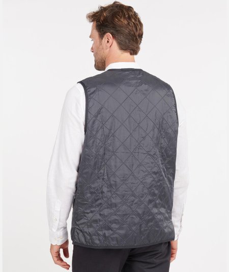 Gilet con Zip in Polarquilt